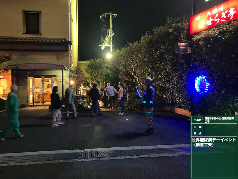 世界糖尿病デーウォーキング 京都府